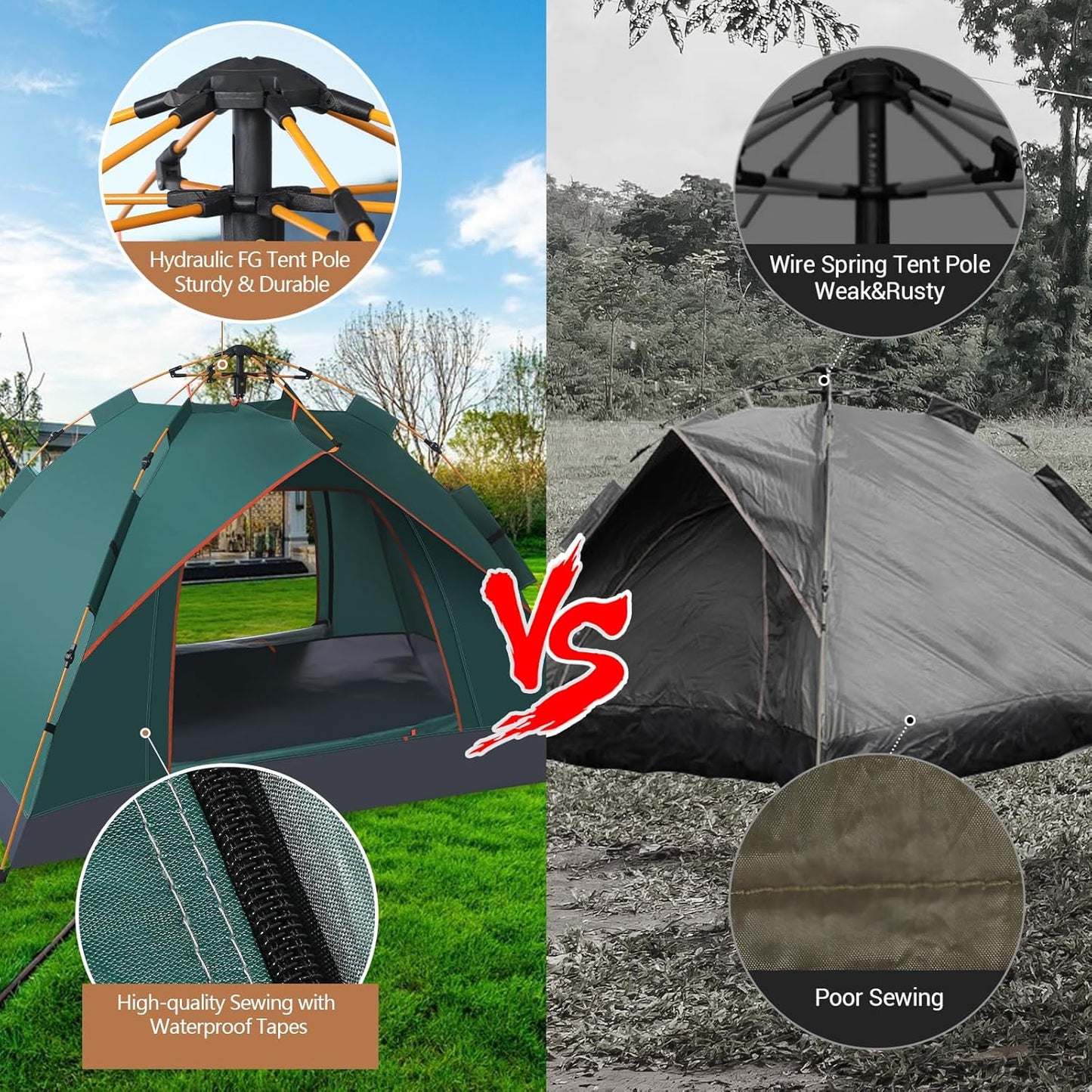 Instant Automatic Pop Up Tent